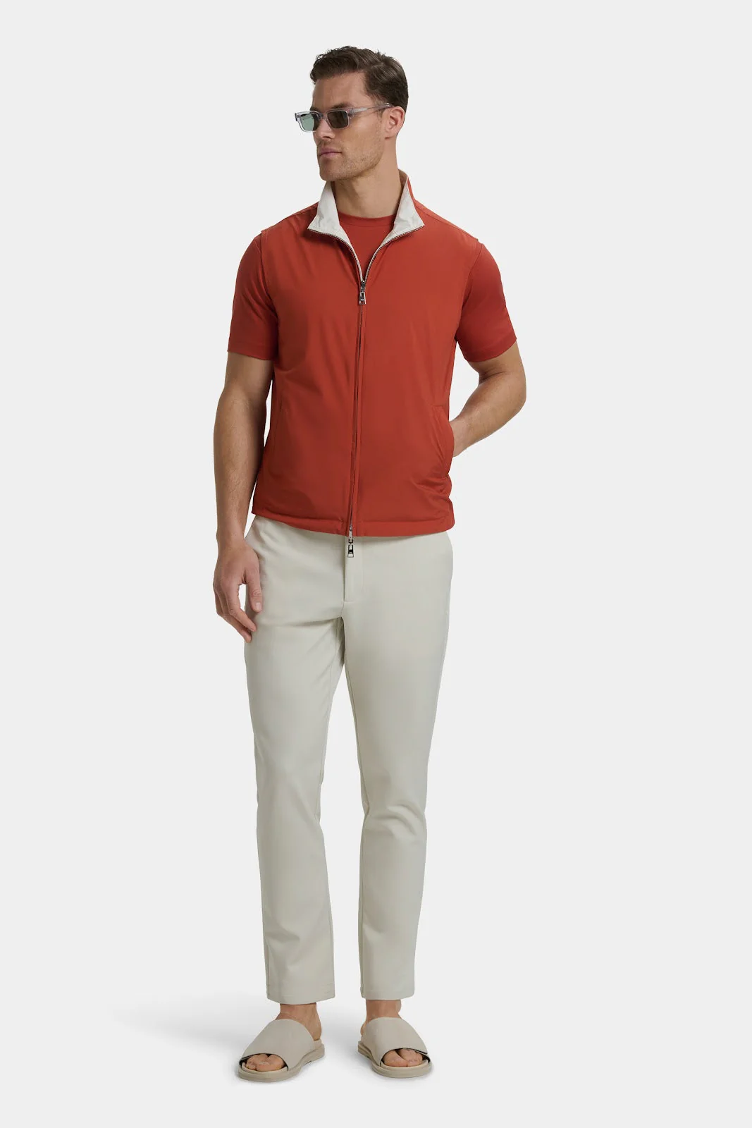 THE ROMA REVERSIBLE BODYWARMER - Image 13