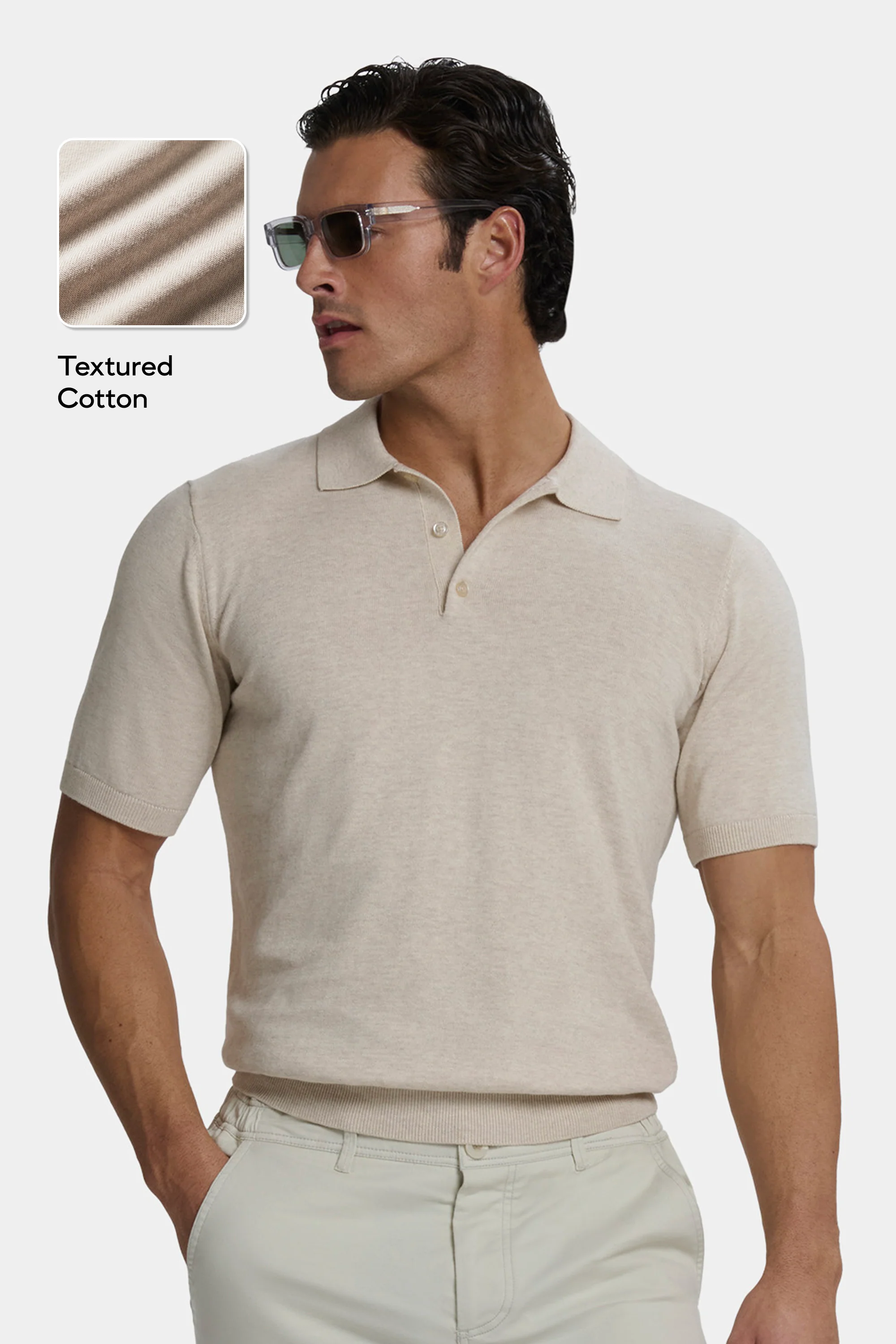THE SANTONI SHORT SLEEVE POLO - Image 9